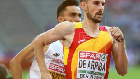 ATLETISMO EUROPEOS Álvaro de Arriba, campeón de Europa de 800
