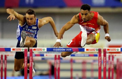 ATLETISMO EUROPEOS Ortega a la final de 60 m vallas con la mejor marca (7.57)