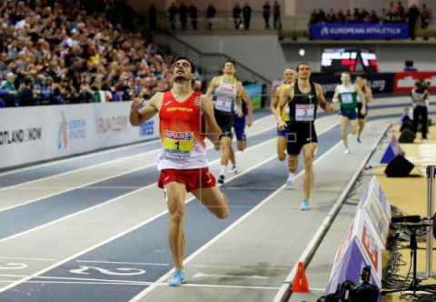 ATLETISMO EUROPEOS Ureña medalla de oro en el heptatlón con 6.218 puntos