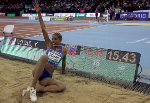 ATLETISMO MADRID Yulimar Rojas de Madrid al cielo: 15,43, récord mundial de triple