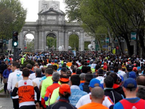 ATLETISMO MEDIO MARATÓN MADRID Kiprono, con récord de la prueba, y Teshome ganadores en el Medio de Madrid