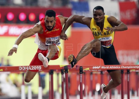 ATLETISMO MUNDIALES Ortega recibe el consuelo de la medalla de bronce
