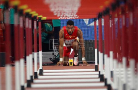 ATLETISMO MUNDIALES Ortega salva la primera trampa: 13.15 en primera ronda de 110 m vallas