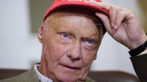 AUTOMOVILISMO AUSTRIA  Muere a los 70 años de edad el expiloto de Fórmula Uno Niki Lauda