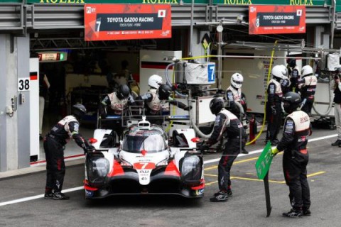 AUTOMOVILISMO F1 WEC SEIS HORAS DE SPA-FRANCORCHAMPS Alonso lidera con claridad en la lluviosa Spa a falta de una hora