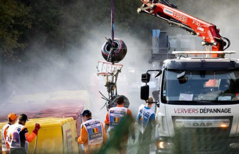 AUTOMOVILISMO F2 Correa, operado `con éxito` en Lieja, se mantiene `estable`