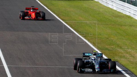 AUTOMOVILISMO FÓRMULA UNO Bottas gana el Gran Premio de Japón en el que Carlos Sainz es quinto