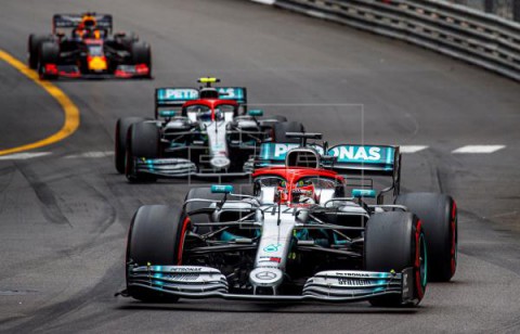 AUTOMOVILISMO FÓRMULA UNO Hamilton gana el Gran Premio de Mónaco desde la `pole`