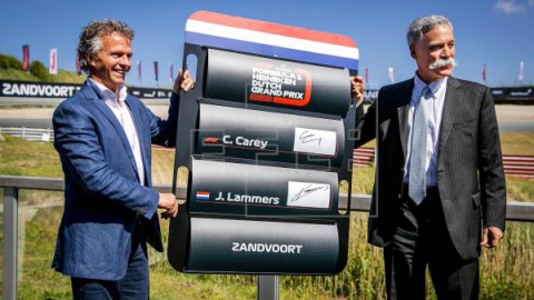AUTOMOVILISMO FÓRMULA UNO  La Fórmula Uno vuelve al circuito holandés de Zandvoort en mayo de 2020
