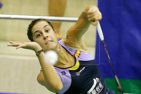 BÁDMINTON ABIERTO CHINA Carolina Marín derrotó a la japonesa Takahashi y jugará la final en China