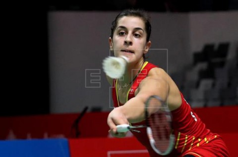 BADMINTON INDONESIA Carolina Marín se retira de la final por una lesión de rodilla