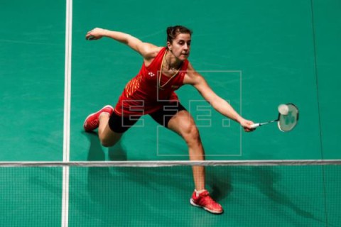 BÁDMINTON MALASIA Carolina Marín, a la final del Masters de Malasia tras ganar a Saina Nehwal