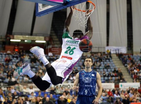 BALONCESTO ACB 80-94. Gipuzkoa se desfonda en el último cuarto y Unicaja sigue en la zona alta