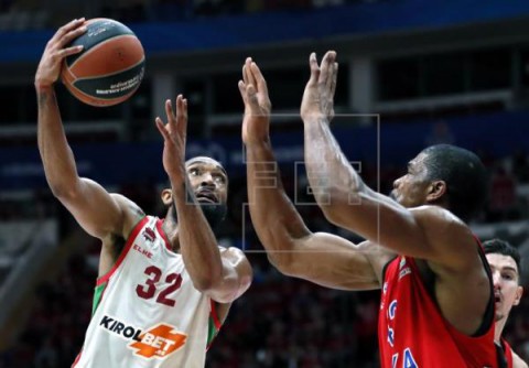 BALONCESTO EUROLIGA 94-68. Un mal tercer cuarto acaba con las opciones del Baskonia en Moscú