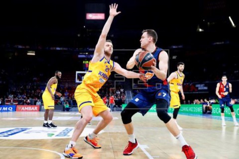 BALONCESTO EUROLIGA BASKONIA-KHIMKI 104-86. El Baskonia sentencia al Khimki en un sobresaliente tercer cuarto