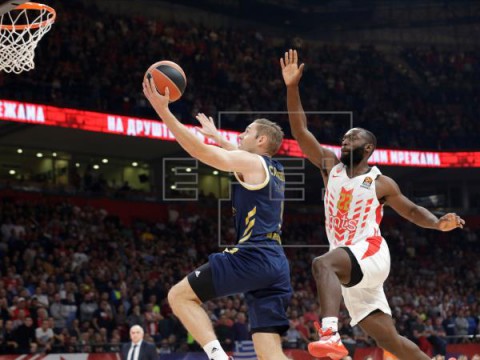 BALONCESTO EUROLIGA: ESTRELLA ROJA-REAL MADRID 60-75. El Real Madrid despierta a tiempo para estrenarse a domicilio