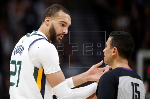 BALONCESTO NBA CORONAVIRUS La NBA suspende la temporada por coronavirus del jugador francés Rudy Gobert