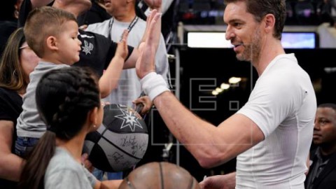 BALONCESTO NBA Pau Gasol: `Ha sido un sueño jugar para los Spurs`