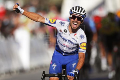 CICLISMO TOUR Alaphilippe gana en Niza y recupera el sueño del amarillo