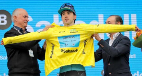 CICLISMO VOLTA C.VALENCIANA Izaguirre se lleva la Volta con un podio plenamente español