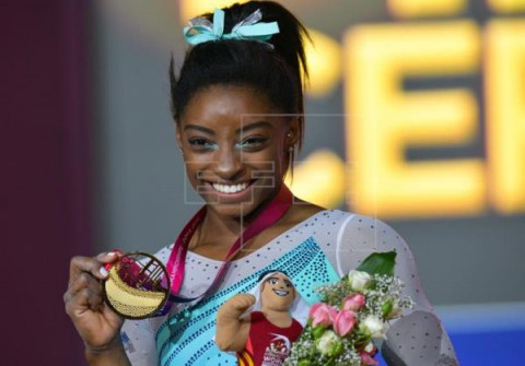 DEPORTISTAS MUNDIALES DEL AÑO Biles y Kipchoge, mejores deportistas mundiales del año para EFE Deportes