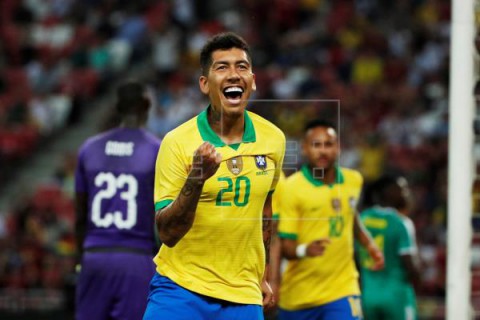 FÚTBOL AMISTOSO: BRASIL-SENEGAL 1-1. Senegal amarga a Neymar su partido Cien con Brasil