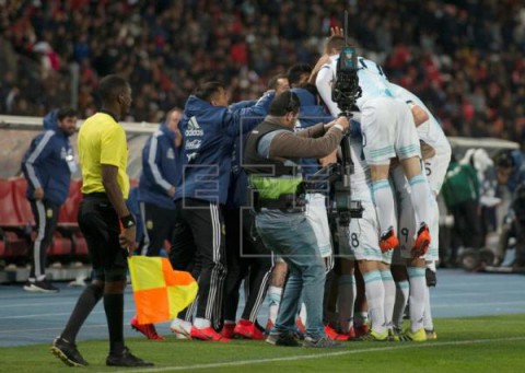 FÚTBOL AMISTOSO: MARRUECOS-ARGENTINA 0-1. Correa, la única luz en la oscuridad