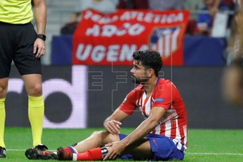 FÚTBOL ATLÉTICO DE MADRID Diego Costa será operado `esta semana` en Brasil de sus molestias en el pie izquierdo