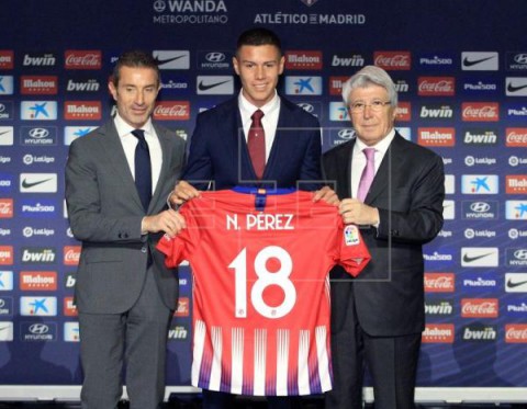 FÚTBOL ATLÉTICO DE MADRID Nehuén Pérez: `Quiero dejar huella en el Atlético`