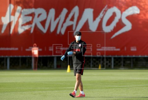 FÚTBOL ATLÉTICO MADRID El Atlético regresa a los entrenamientos individuales casi dos meses después