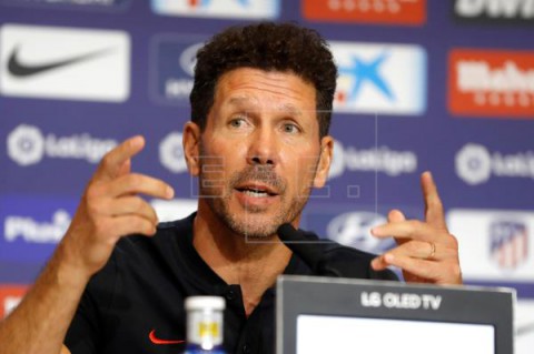 FÚTBOL ATLÉTICO MADRID Simeone: `Valoramos la calidad de minutos, no la cantidad`