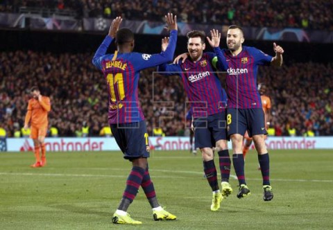 FÚTBOL BARCELONA Dembélé se rompe el bíceps femoral y estará casi un mes de baja