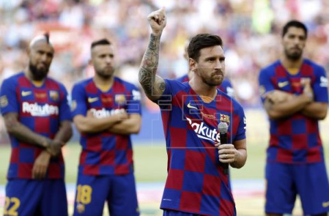 FÚTBOL BARCELONA El Barça viaja a Estados Unidos sin Messi, lesionado en el entrenamiento