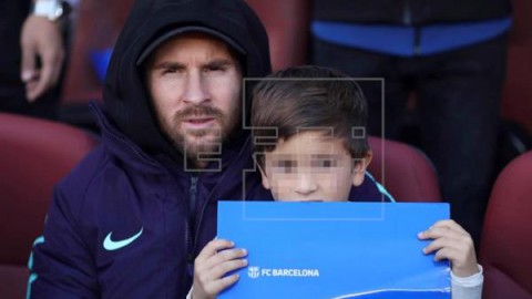 FÚTBOL BARCELONA Messi vuelve a entrenarse once días después de su lesión