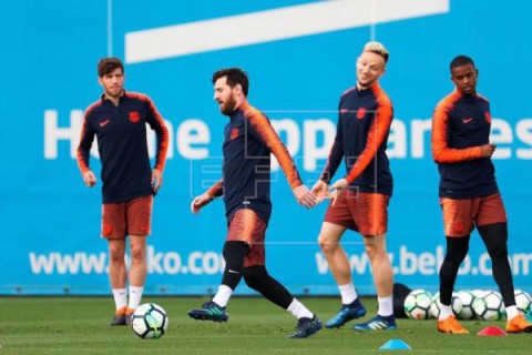FÚTBOL BARCELONA Semedo, Malcom y Sergi Roberto vuelven a entrenarse con el equipo
