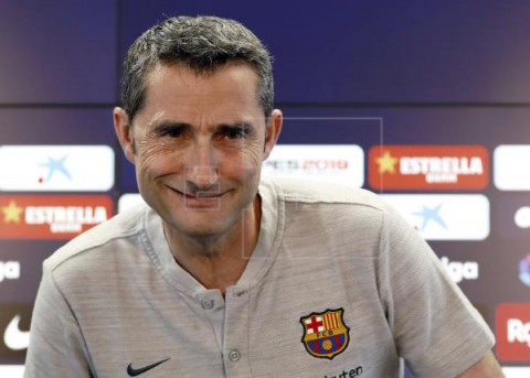 FÚTBOL BARCELONA Valverde: `Me siento con fuerzas, como todos, para afrontar la situación`