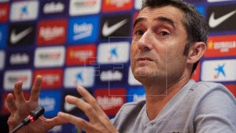 FÚTBOL BARCELONA Valverde: `Tenemos que echar mano de más de once jugadores`