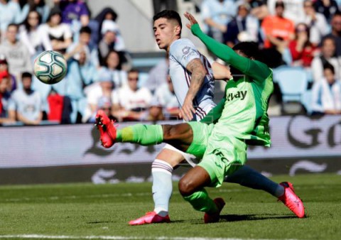 FÚTBOL CELTA-LEGANÉS 1-0. Aspas hunde a un Leganés que jugó 70 minuto en superioridad