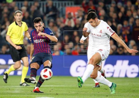 FÚTBOL COPA DEL REY 4-1. Los actores secundarios del Barcelona solventan el trámite