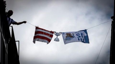 FÚTBOL COPA DEL REY El Athletic y la Real piden que la final de Copa `se pueda jugar con público`