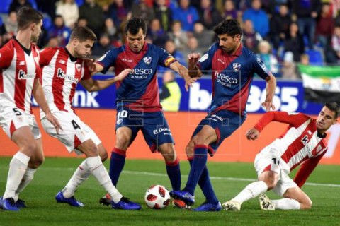 FÚTBOL COPA REY 0-4. El Athletic golea al Huesca en el debut de Gaizka Garitano