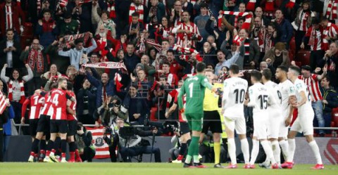 FÚTBOL COPA REY 1-0. Muniain da ventaja al Athletic al descanso