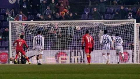 FÚTBOL COPA REY 1-1. El Getafe pasa a cuartos de final gracias a un polémico penalti