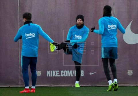 FÚTBOL COPA REY Messi entran en la convocatoria; Dembélé sigue de baja