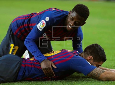 FÚTBOL COPA REY Ter Stegen, Sergi Roberto y Dembélé en el once