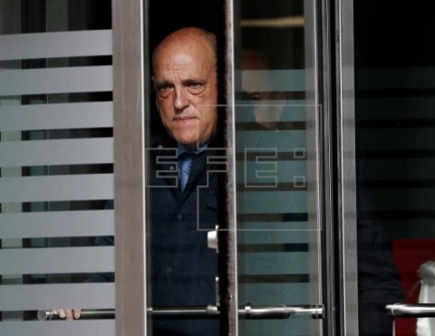 FÚTBOL CORONAVIRUS Tebas rechaza la propuesta de la RFEF de una Segunda de 24 equipos