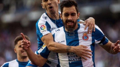 FÚTBOL ESPANYOL-VALLADOLID Borja Iglesias firma el gol más rápido de esta temporada en LaLiga