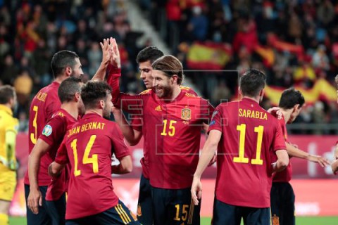 FÚTBOL EUROCOPA 2020: ESPAÑA-MALTA 7-0. Festín para asegurarse ser primera de grupo