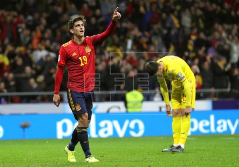 FÚTBOL EUROCOPA 2020: ESPAÑA-RUMANÍA 5-0. España despega hacia la Eurocopa