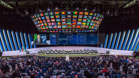 FÚTBOL FIFA CONGRESO La FIFA renueva el mandato de Gianni Infantino como presidente